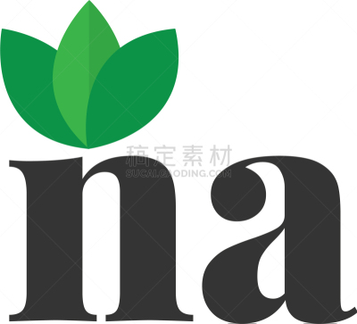 信函,模板,品牌名称,叶子,绿色,生物学,商务,清新,字母,设计