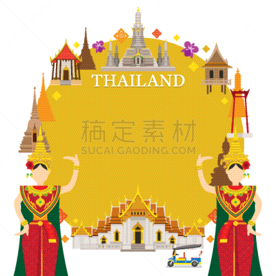 泰国,著名景点,传统舞,建筑结构,亚洲,国内著名景点,传统,人,玉佛寺,郑王庙