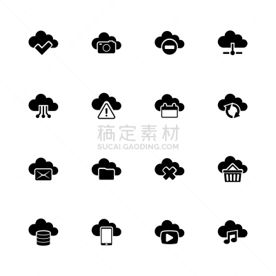云,计算机图标,计算机设备,平坦的,商务,数据,计算机,主机,文档,收集