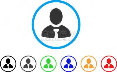 圆形,计算机图标,Manager,男商人,办公室职员,工程师,肖像,设计元素,矢量,顾客
