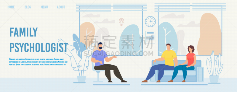 家庭,平坦的,矢量,模板,成年的,病人,婚姻,男性