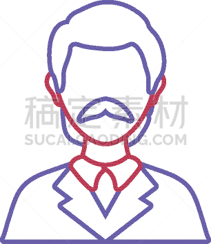 职权,陪审员,男人,矢量,判断