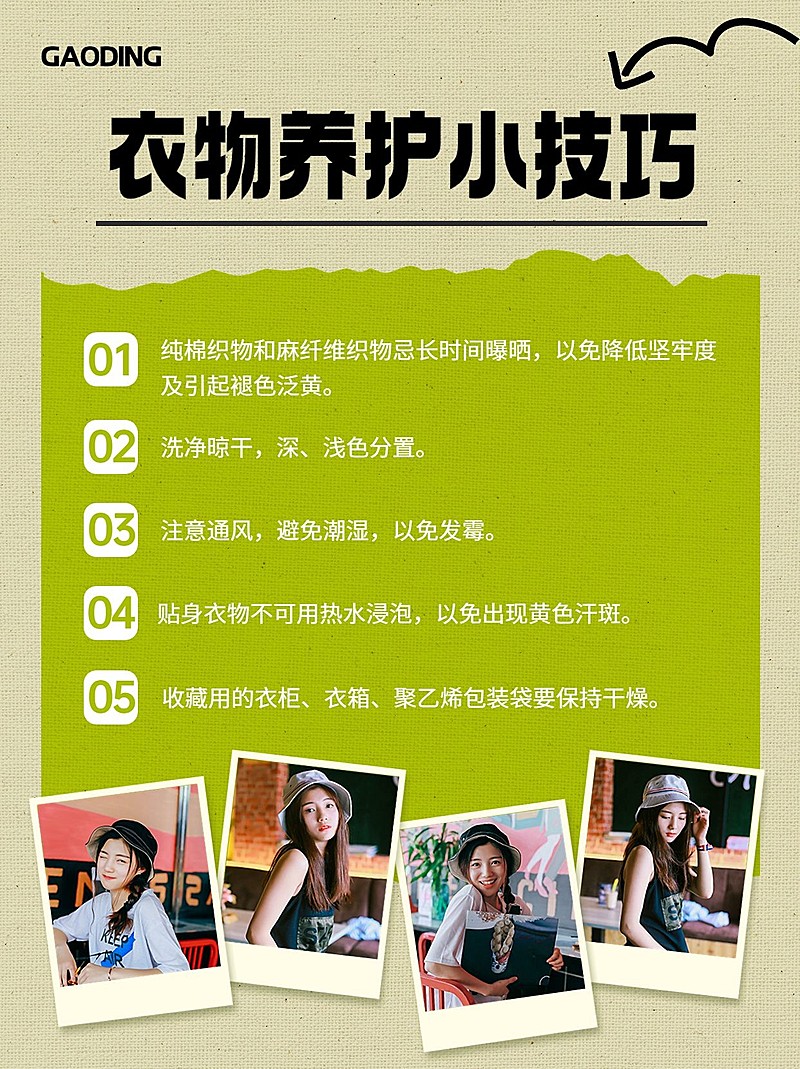 时尚拼贴风服饰箱包女装知识科普干货套装小红书配图