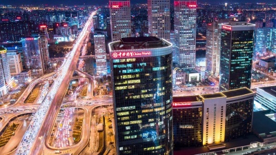 延时-北京天际线