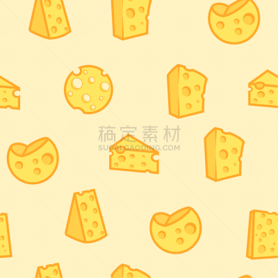 奶酪,饮食,奶制品,四方连续纹样,部分,洞,清新,食品,壁纸,成分
