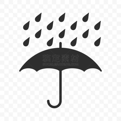 警告标志,伞,符号,计算机图标,干的,矢量,水,标志,雨滴,叛逆