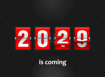倒计时,2020,定时器,符号,乌克兰,海报,图像,圣诞节,即将来临的迹象,无人