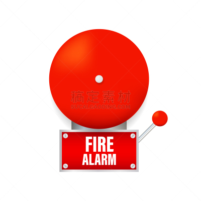 设备用品,火,防盗警铃,传感器,洒水机,危险,顺序,白色,拉,援救