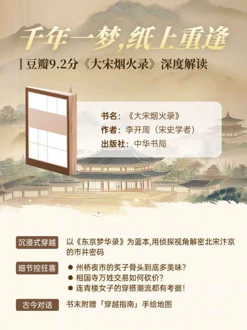 出版发行书籍推荐中式古风小红书封面预览效果