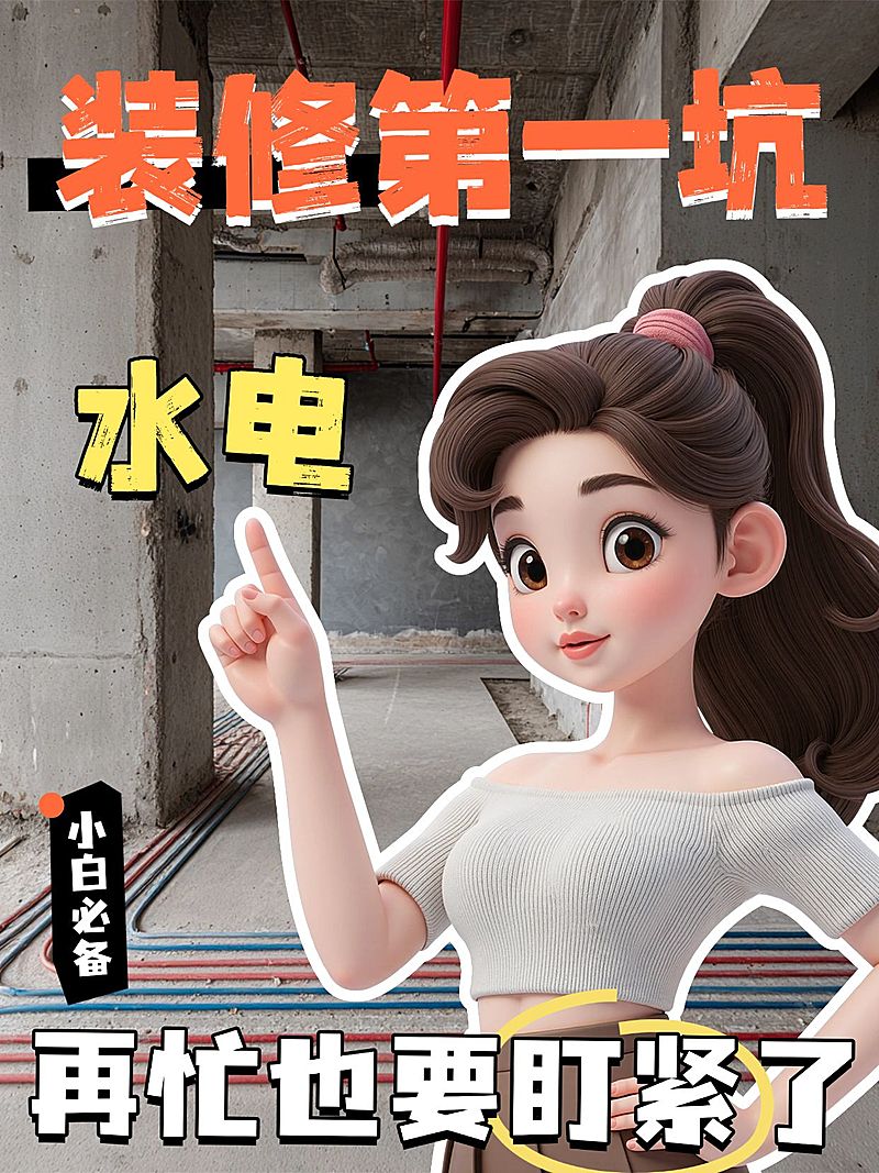 家居装修硬装家居百货测评攻略指南避雷分享小红书封面aigc