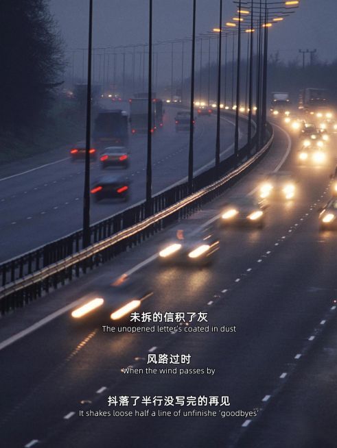 情感语录分享文艺感仿台词排版小红书封面预览效果