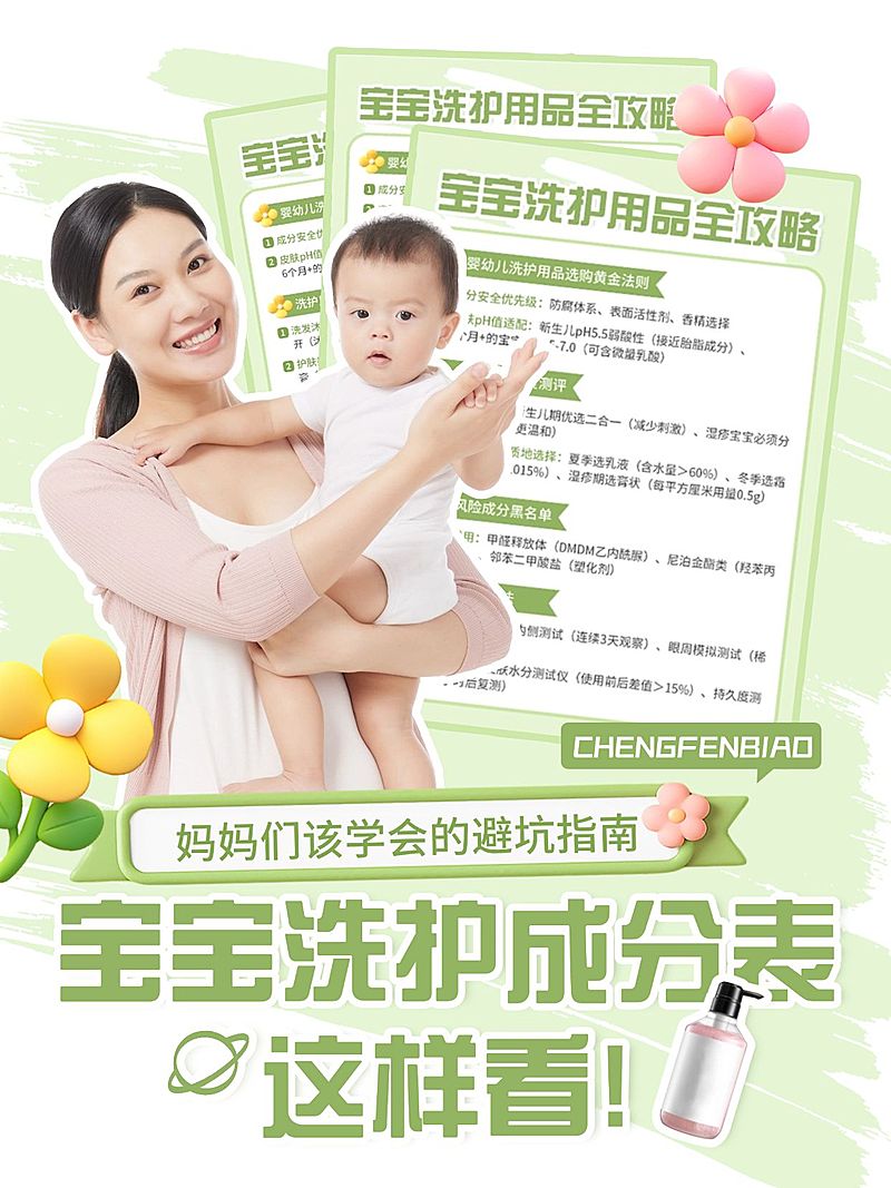 母婴攻略指南手帐风小红书套装小红书封面aigc