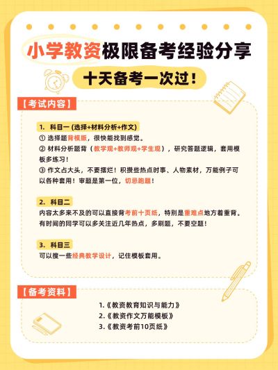 教育科普攻略指南手帐风小红书配图
