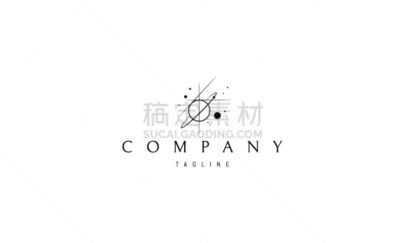 logo on which an abstract image the