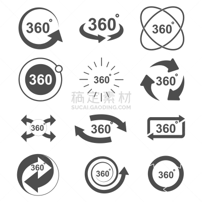 圆形,标志,角度,图标集,式样,球体,几何形状,技术,VR360,网络空间