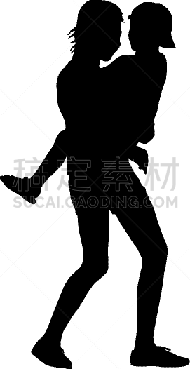 家庭,快乐,白色背景,可爱的,女儿,父母,母亲,剪影,爱,相伴