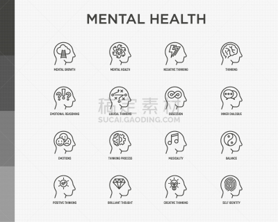 强迫性的,技能,平衡,细的,绘画插图,身份,计算机图标,矢量,心理健康,做计划