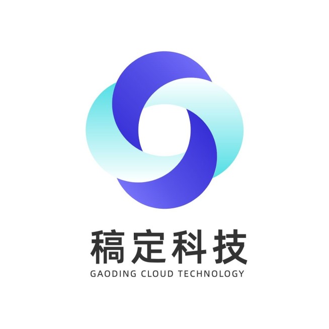 简约商务科技风圆形LOGO图标预览效果
