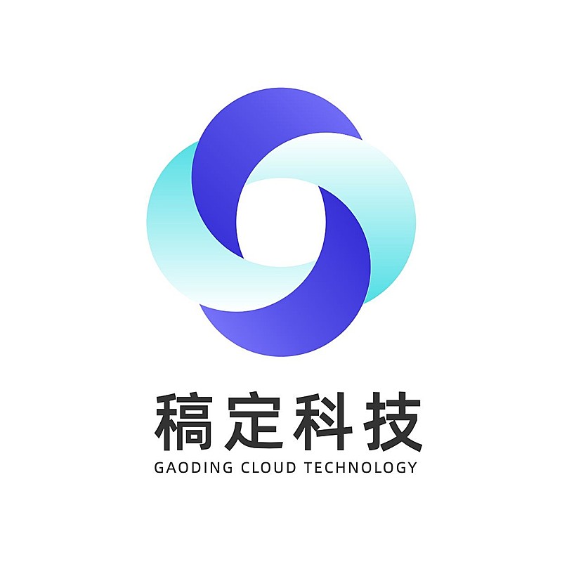 简约商务科技风圆形LOGO图标