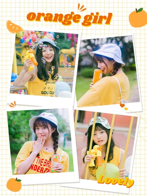 出游晒图晒照宫格拼图小红书配图预览效果