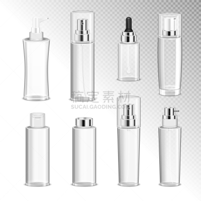 瓶子,化妆用品,透明,分离着色,华丽的,香波,健康保健,布置,收集