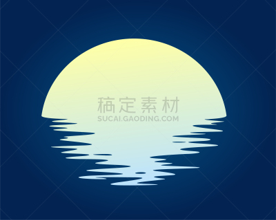海洋,黎明,太阳,夜晚,自然,符号,图像,无人,地平线,矢量