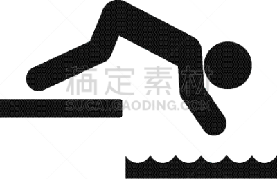 男人,水,计算机图标,简单,时尚,豁出去了,人,女人,女孩