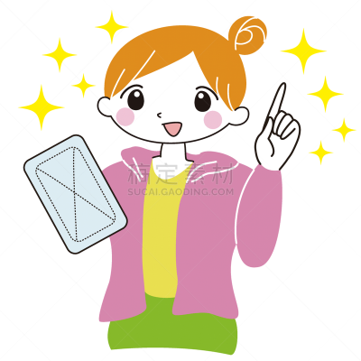 绘画插图,图像,手套,大桶,清洗剂,简单,女人,清洁手套,青年女人,20到29岁