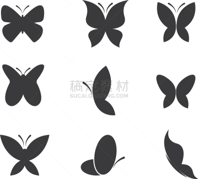 品牌名称,图标,蝴蝶,模板,华丽的,脚踏车,环境,毛虫,自然美,蜂蜜