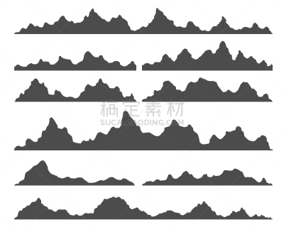 山,自然,盾形徽章,运动,灰色,雪,品牌名称,剪影,岩石,剪影