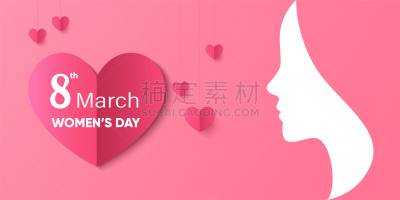 模板,绘画插图,白昼,女性,心型,红色,爱,剪影