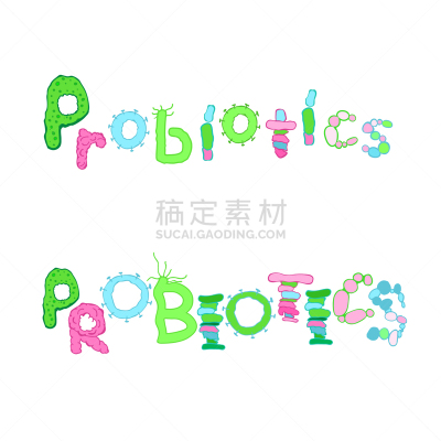 益生菌,文字,图像,生物学,华丽的,微生物学,单词,显微镜,噬菌体,乳杆菌