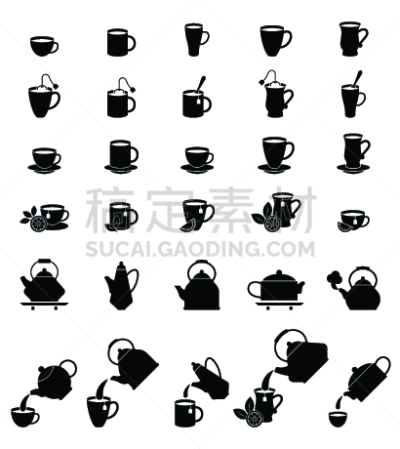 杯,热饮,分离着色,烧水壶,白色,咖啡,大锅炉,球座,食品,早餐
