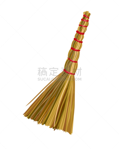 矢量,白色背景,黄色,干净,背景分离,房屋,扫毯器,垂直画幅,长的,图像