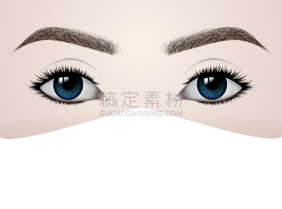 面罩,女性,化妆舞会服,人的眼睛,背景聚焦,想法,矢量,专心,健康保健,女人