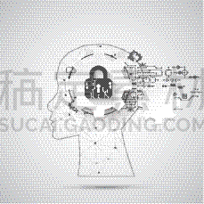 概念,人造的,发明家,私人财产标志,文档,科学家,弹性,模仿