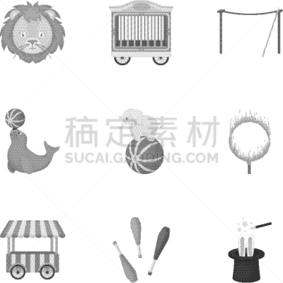 巨大的,马戏团,分离着色,飘然,图像,小吃,狮子,佳能公司,品牌名称,收集