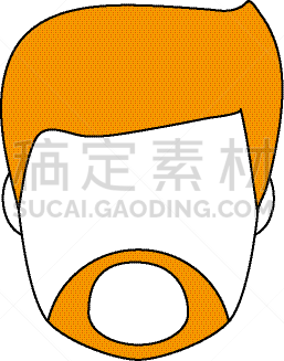男人,人的头部,轮廓,商务,人,肖像,图像,头发,矢量,违约
