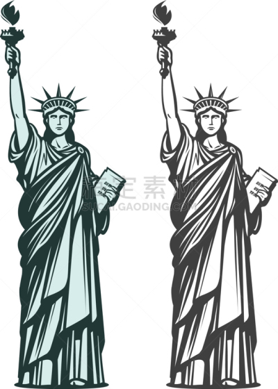 美国,图标,纽约州,名声,女人