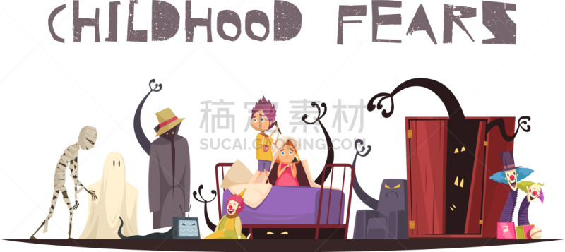 童年,概念,华丽的,暗色,木乃伊化的,家庭,惊骇,恐惧,害怕,思考