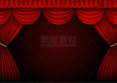窗帘,舞台,背景聚焦,幕布,管弦乐队,红色,名声,事件,戏剧表演,高雅