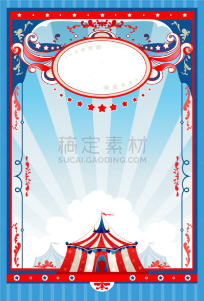 马戏团,红色,事件,条纹,古老的,首次公演,太空,庆祝