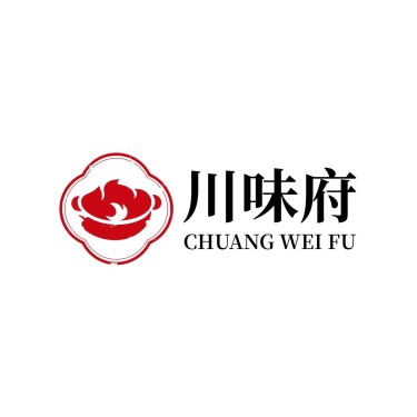 餐饮中式川菜店铺宣传店铺logo
