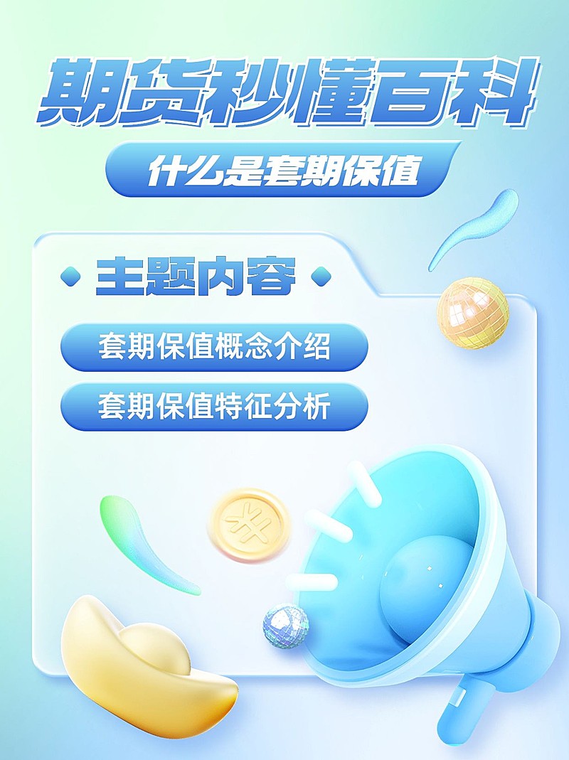 金融期货知识科普百科3D轻透感小红书封面套装