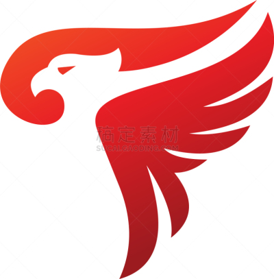 模板,品牌名称,鹰,商务,信函,翅膀,老鹰,现代