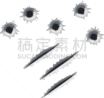 弹孔,光圈,洞,金属,制造机器,金属质感,图像,击打,设计