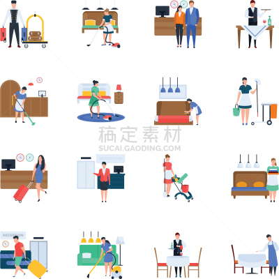 酒店,膳食,网络服务器,图像,餐馆,矢量,仆人,男招待,酒店职位,服务