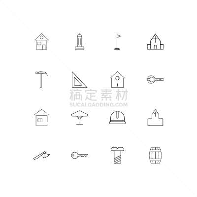 直的,建筑业,计算机图标,建筑体,斧,三角板,矢量,标志,克莱斯勒