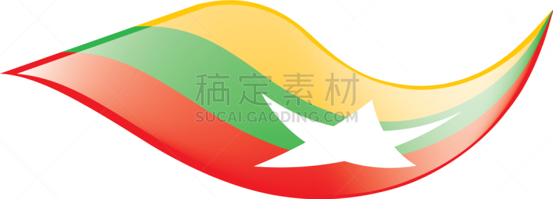 缅甸,非都市风光,黄色,红色,绿色,国内著名景点,职权,图像,自立