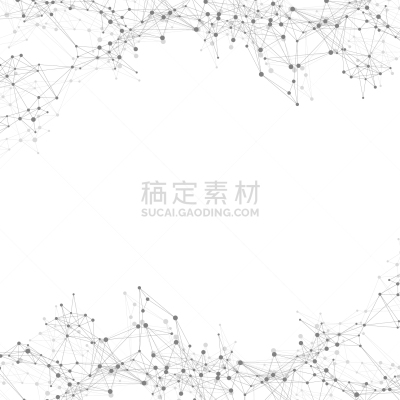 几何形状,分子,背景,插画,深的,健康保健,主机,复杂,生物科技,技术